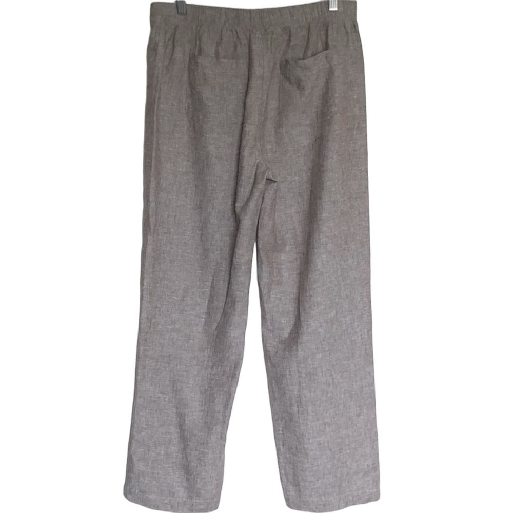 Chico’s Women’s Linen Blend Pants Sz L - Picture 2 of 7